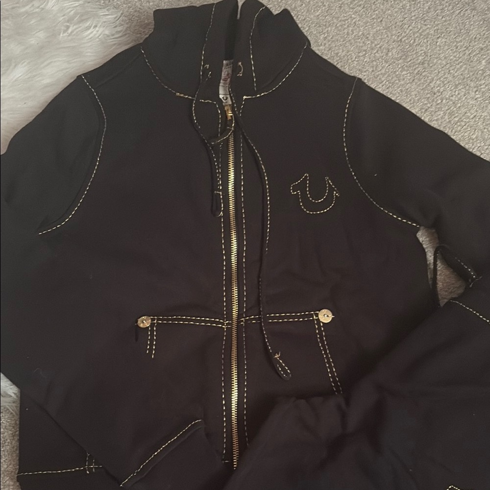 True Religion Kids Black Jacket